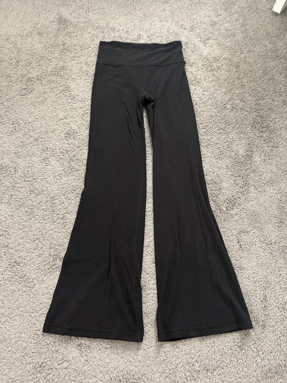 ATHLETA Black Flare Yoga Pants